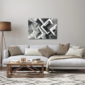 Tablou cu cuburi abstracte (70x50 cm)