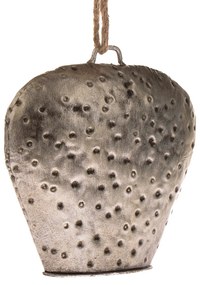 Clopoțel metalic suspendat, 8,5 x 11,5 x 4 cm