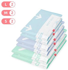 Saci de vidat 6 buc. Roll Up S/M/L – Compactor