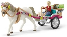 Schleich 42467 - Trăsură pentru un spectacol cu cai, 24,5 x 19 x 6,6 cm