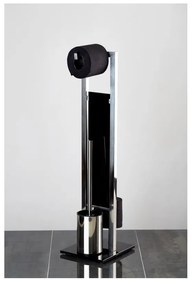 Suport pentru hârtie igienică și pentru perie de toaletă Wenko Rivalta