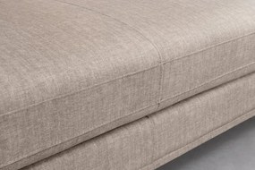 Coltar cu sezlong dreapta, Catifea taupe, SIGNUM 315cm