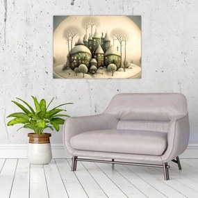 Tablou - Căsuțe de basm (70x50 cm)