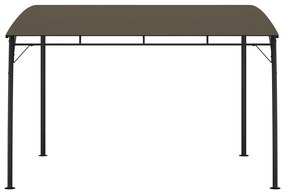 Copertina pavilion de gradina, gri taupe, 3 x 3 x 2,55 m Gri taupe, 3 x 3 x 2.55 m