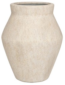 Ghiveci de flori Fleuri înalt, travertin bej, dimensiuni multiple - Ghivece de ceramică mărimea: M - ⌀ 55, h. 68 cm