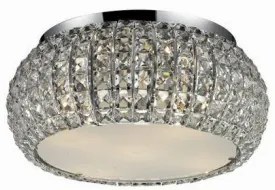 Plafoniera moderna 3 becuri E14 cristal SOPHIA AZ0520 Azzardo