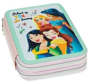 Prințesele Disney Made of Magic penar umplut cu 2 etaje