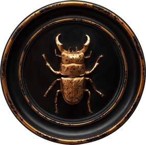 Decoratiune de perete din rasina, aspect vintage, Beetle