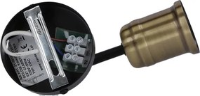 Aplică perete GOLDIE 1xE27/60W/230V
