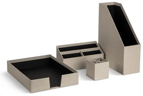 Organizatoare 4 buc. din carton Hugo Canvas Paper Laminate – Bigso