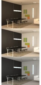 Immax NEO 07103L - Lustr LED BAMBOOS 45W/230V 135 cm, stmívatelný, Tuya+DO