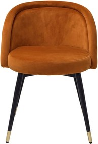 Set de 2 scaune design LUX Chloe, portocaliu 115964 HZ