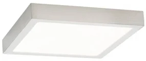 Plafoniera LED moderna design slim Lero 23x23cm aluminiu mat