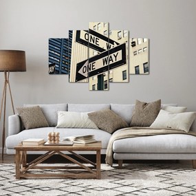 Tablou - New York ONE WAY (150x105 cm)
