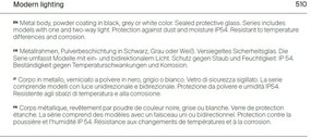 Aplica de perete pentru iluminat exterior IP54 Bowery gri