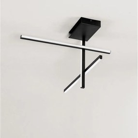 Plafoniera LED stil modern minimalist ANTAMA negru