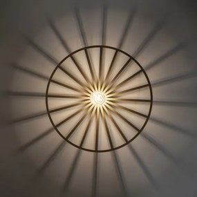 Plafonieră JUST LIGHT. 15636-60 SPIKE 1xE27/40W/230V d. 50 cm alamă