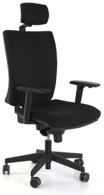 Scaun de birou Evita, negru