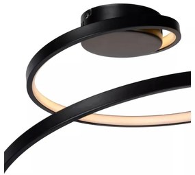 Lustră LED dimabilă aplicată Lucide 46199/25/30 MAXENCE LED/24W/230V negru