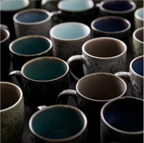 Căni negre/albastru-închis 4 buc. din ceramică 300 ml Gastro Black/Mix – Bitz