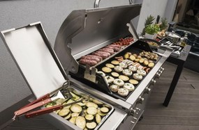 Grătar cu gaz G21 Mexico BBQ Premium line, 7arzătoare + reductor gratuit