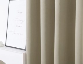 Perdea OXFORD 140x270 cm, bej deschis Agatat: Rejansa