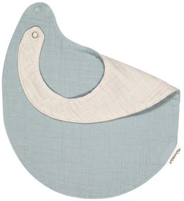Bavețică din muselină Kindsgut Oslo, albastru