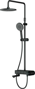 Coloana de dus cu baterie AM.PM X- Joy S termostatata finisaj negru mat