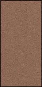 vidaXL Covoraș de intrare Altele Maro și negru 120 x 250 cm