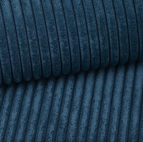 Coltar extensibil reversibil TAVERO 251x140 cm, albastru inchis