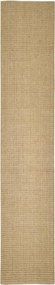 vidaXL Covor sisal pentru stâlp de zgâriat, 66x350 cm