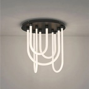 Lustra LED aplicata design decorativ TOPAZ