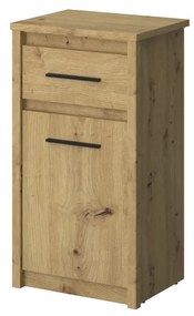 Comodă Andra 1D1S (Stejar artisan). 1052744