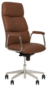 Scaun directorial California, piele ecologica, maro