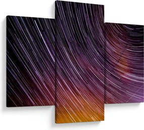 Tablou cu stele șterse pe cer (90x60 cm)