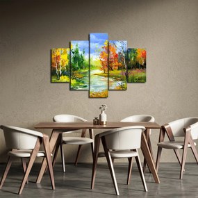 Tablou - Peisaj - pictură (150x105 cm)