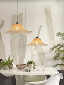 Lustra suspendata din bambus Ibiza S 50cm, natur