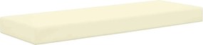 vidaXL Perna de Șezut pentru Exterior Crem 115 x 40 x 8 cm