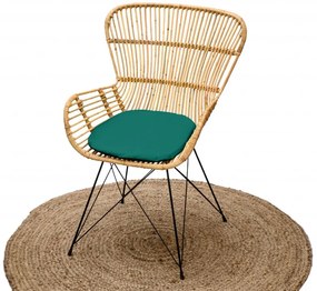 Perna scaun standard verde inchis