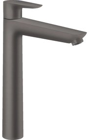 Baterie lavoar inalta Hansgrohe Talis E 240 cu ventil Pop-Up negru - crom periat