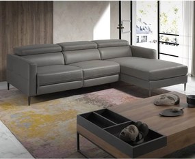 Coltar LUX design italian cu sezlong dreapta si functia relax Serena