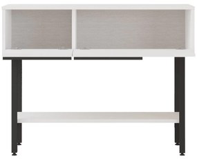 Măsuță consolă Onaferra 12 (cu oglindă) (alb + negru). 1106472