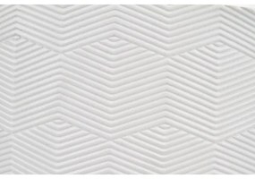 Măsuță de cafea AURA 45x38 cm alb/negru/bej