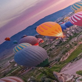Tablou - Baloane cu aer cald (120x50 cm)