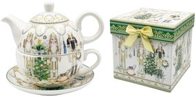 Set Ceasca, Farfurie si Ceainic BERNARD - Spargatorul de Nuci, 380ml