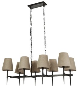 Lustra living sau bucatarie cu 8 brate Gothic