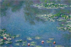 Tablou - Claude Monet, Water Lilies, reproducere (90x60 cm)