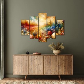 Tablou - Pajiște colorată (150x105 cm)