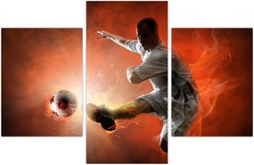 Tablou - Fotbalistul (90x60 cm)