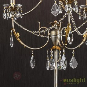 Lampadar LUX super elegant cu 3 brate Miramare STL 12-1149/3 silver-goldOR